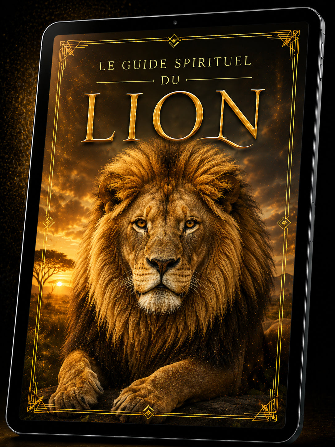 Guide spirituel du Lion — couverture du PDF animal totem