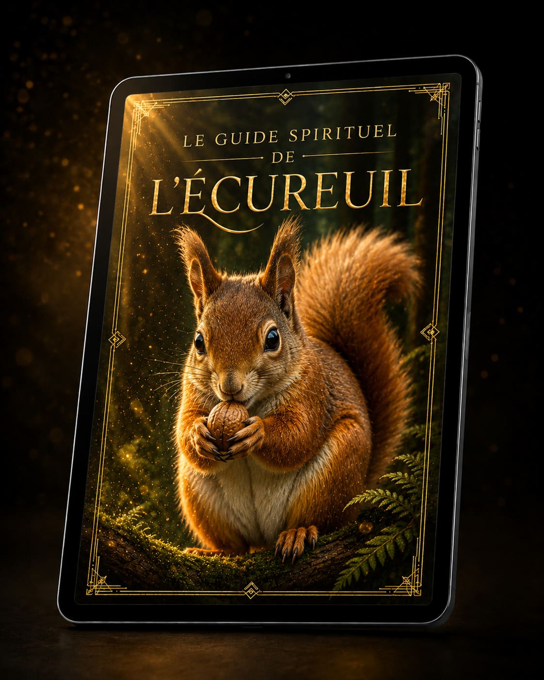 Guide spirituel de l'Écureuil — couverture du PDF animal totem