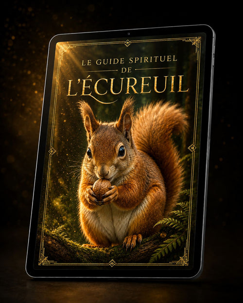 Guide spirituel de l'Écureuil — couverture du PDF animal totem